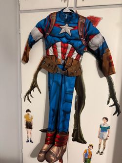 Captain America kids costume