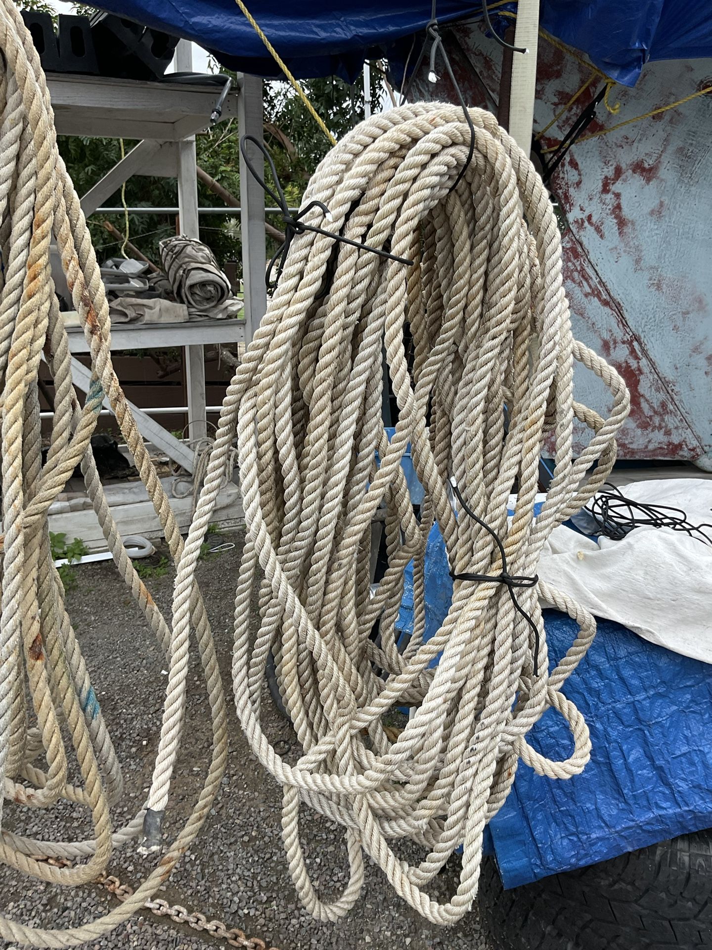 Anchor Or Tow Line