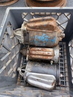 Ford starters for a FE motor, 3 total