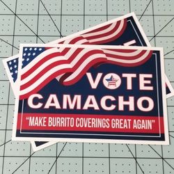 Funny Vinyl Sticker 6x4 Inches