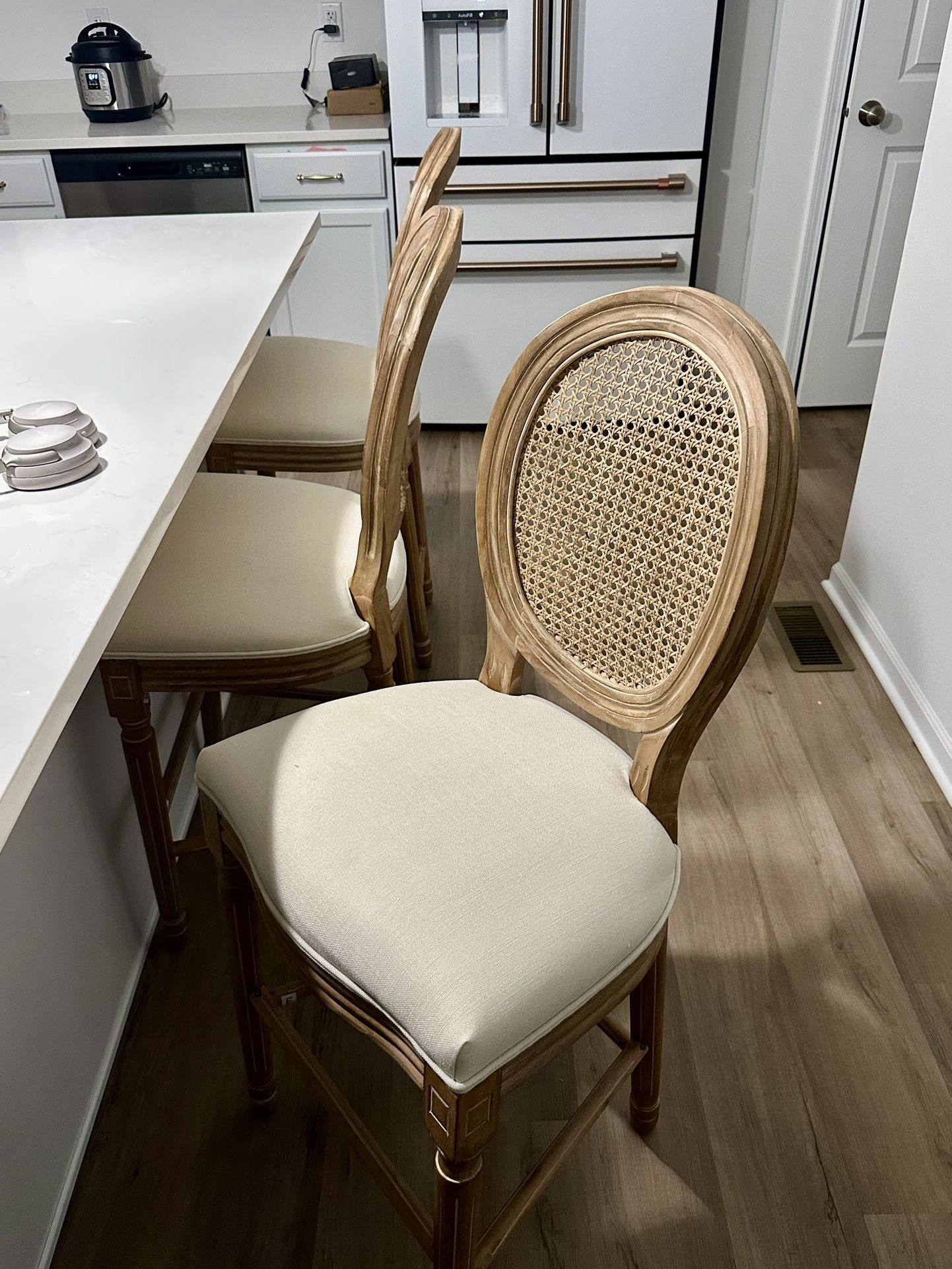 Brand new in box four counter height bar stools