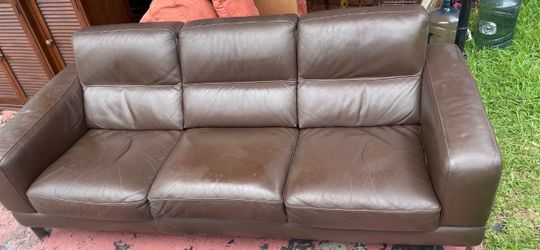 Brown couch