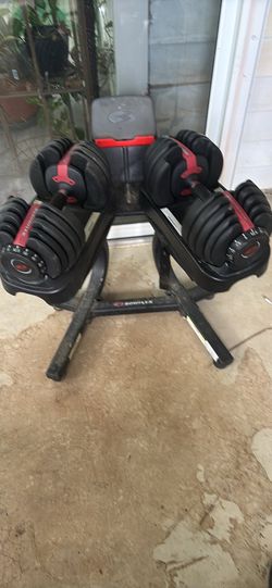 Bowflex SelectTech 552 Adjustable Dumbbell Set And Stand