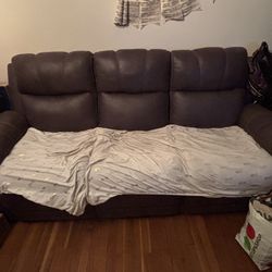 Like New Recliner Sofa