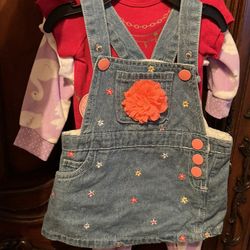 Baby Girl Clothes Size  3-6 Months 