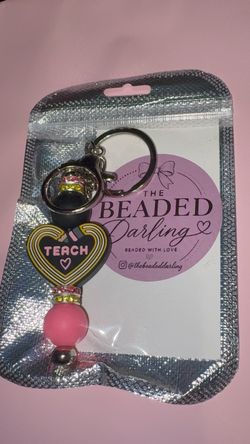 Teach Heart Keychain