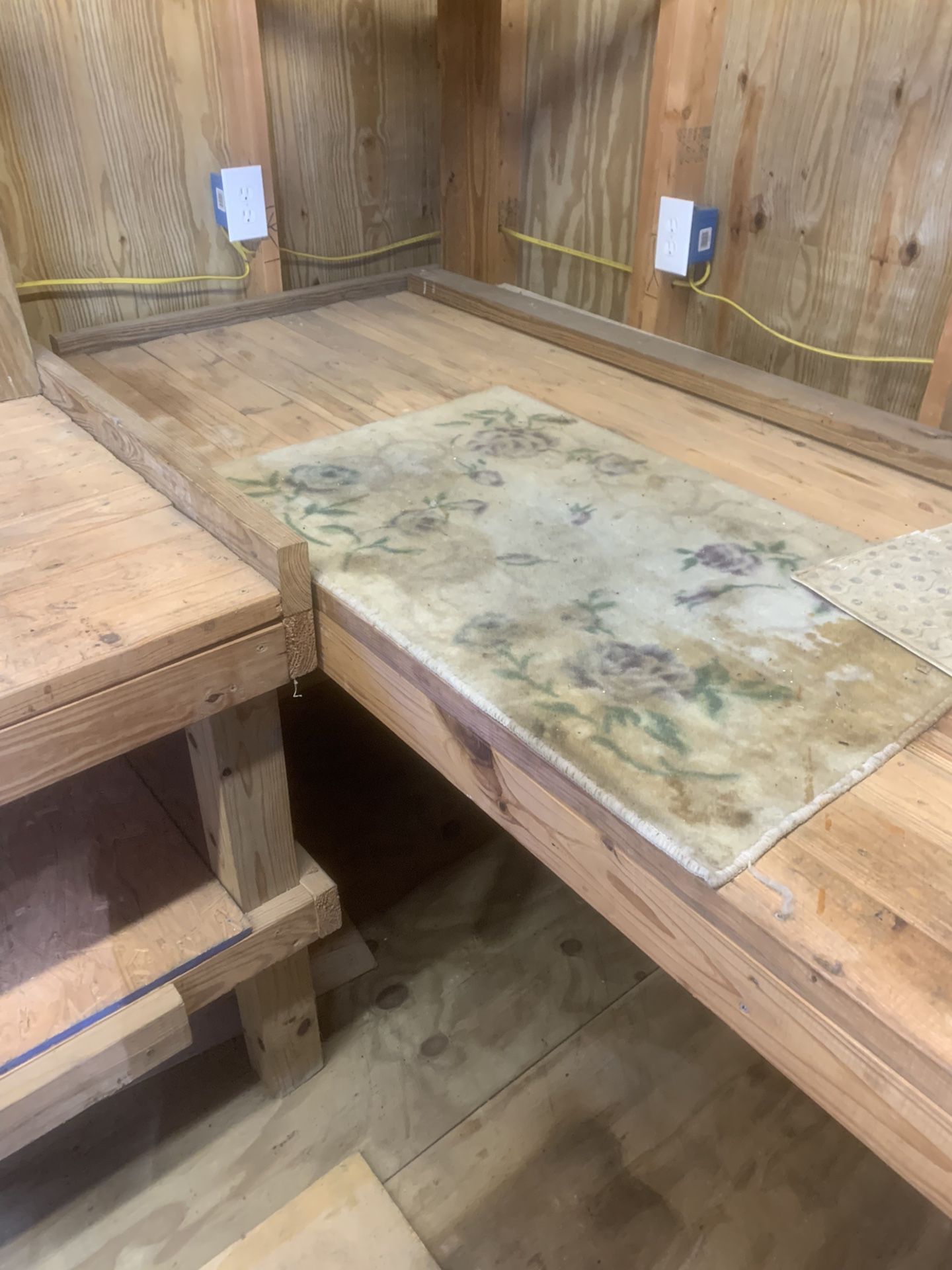 Solid Wood Shop work tables 