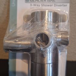 Glacier Bay
3-Way Diverter with Mount in Brushed Nickel