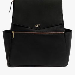 Freshly Picked Classic Leather Diaper Bag Convertible Backpack Tote for Women