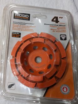 4" Diamond Cup Wheel, 195mm, Disque Cuvette Diamant