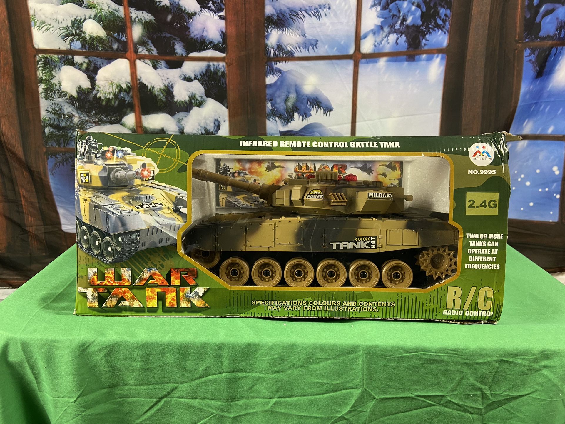 Fully Functioning BIG RC Tank