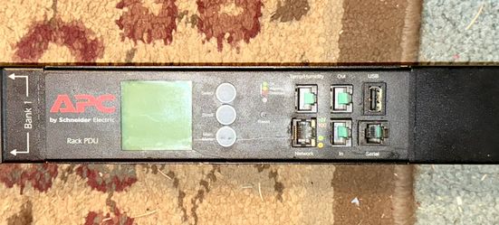 Enterprise-grade APC PDU with 42 total outlets