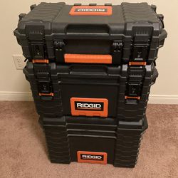 3 Tier Ridgid Tool Chest With Tools