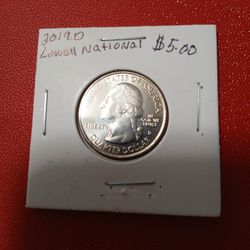 Coin ,25 Cent 2019 D. Uniciculada.
