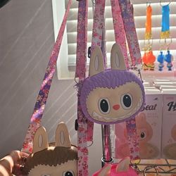 Labubu Silicone Crossbody Bag