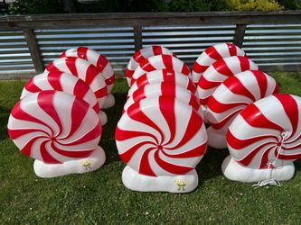 Giant Peppermint Blow Molds
