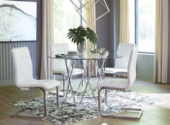 Madanere Dining Table + 4 Chair

