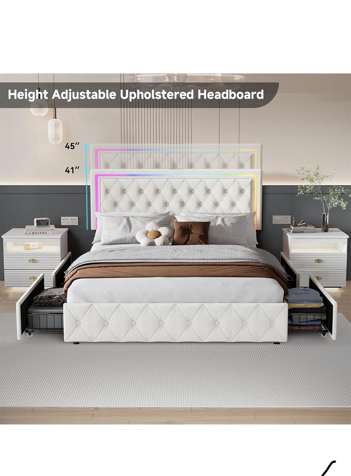 Bed Frame And Mattress