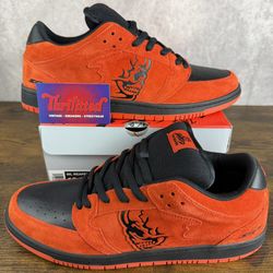NEW Warren Lotas WL Reaper Dunk Low x Dodge SRT Demon Size 12.5 Red Men’s Shoes OG Rare