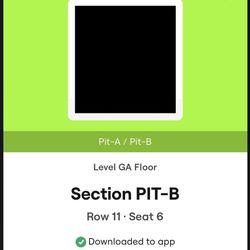 Rolling Stones Tuesday May 7 PIT TICKETS