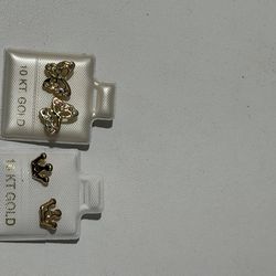 Brand new 10k earrings