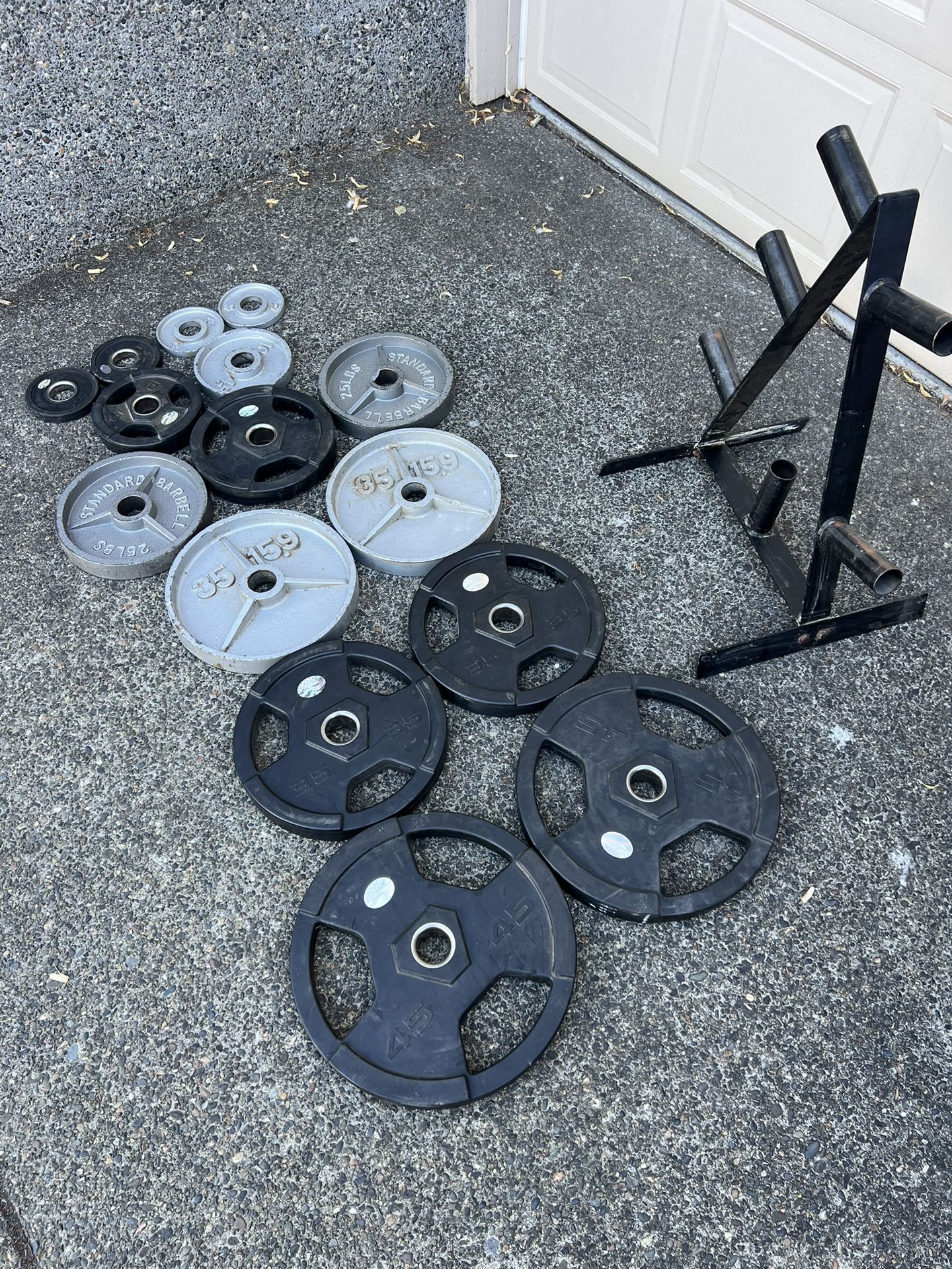 335lbs Olympic Weight Plates