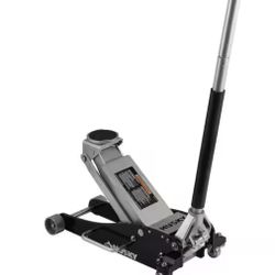 Husky 3-Ton Hybrid Aluminum/Steel Floor Jack With Quick Lift 