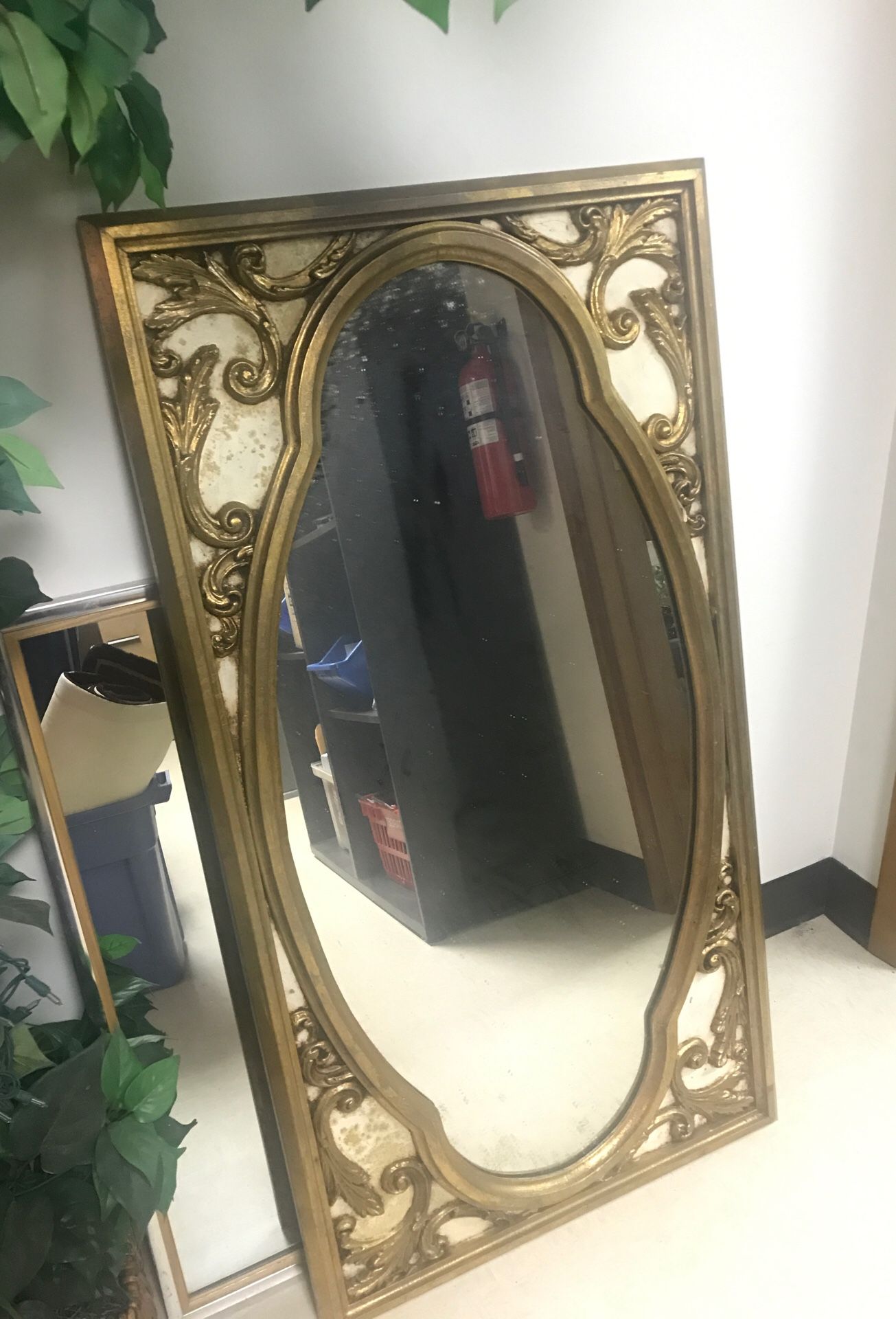Vintage Mirror , 44”x24”