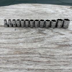 snap on 1/2” socket set 