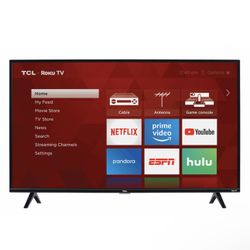 TCL 40" SMART ROKU TV 