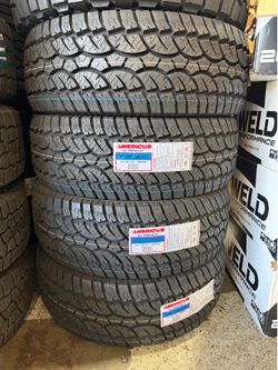 Americus all terrain tires LT35x12.50R17