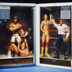 San Diego Comic Con 2023 Mattel Creations Exclusive Ultimate Edition WWE Muhammad Ali Action Figure Set