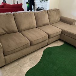 Tan Sectional Sofa