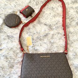 Michael Kors Jet Set Xbody W Tech Attch