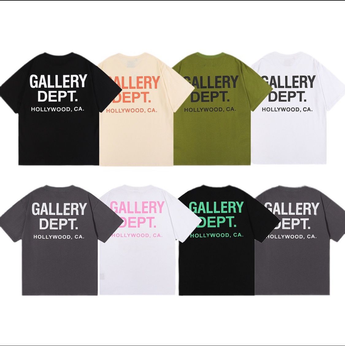 Gallery Dept Shirt 2024 (Color-Black-Green)