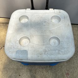Small Blue Igloo Cooler