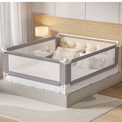 New PurePapoose 3-Piece King Size Bed Rail for Toddlers - Height Adjustable. Russell/Boulder area