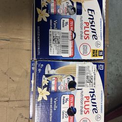 Ensure Plus Nutrition Shake, 8 OZ, 16 CT, Vanilla , 4 Available