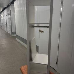 Kids Make Shift Closet