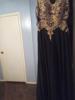 Vestido Formal Negro S
