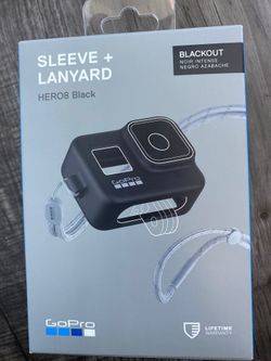 Sleeve + Lanyard Hero8 Black