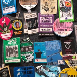 Rare Backstage Passes Black Sabbath Motörhead Much Much More 