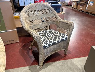Wicker Sunporch Club Chair