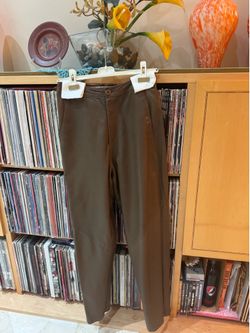 PRICE DROP: NWOT,MAGLIA, MADE in USA,10, lined, BRONZE TAUPE LAMBSKIN LEATHER