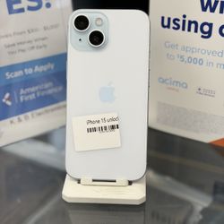 iPhone 15 (Factory Unlocked) 