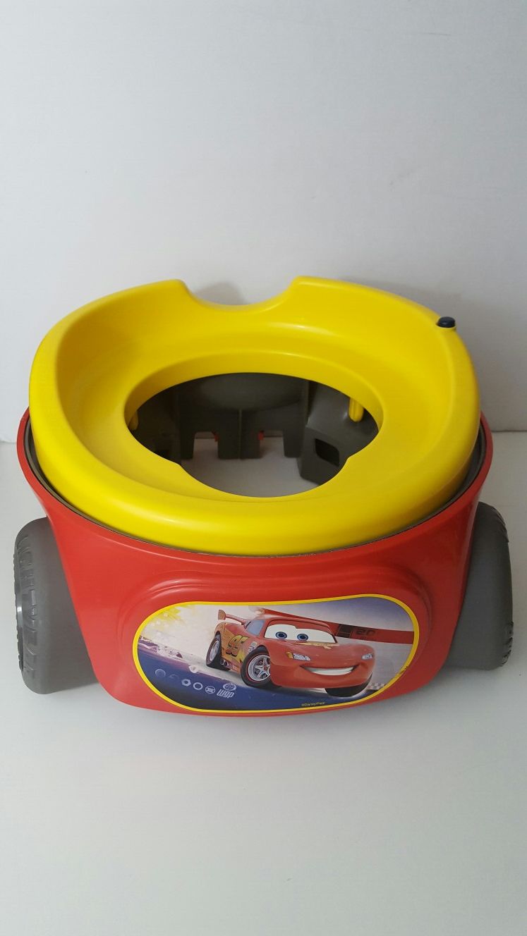 Disney's Pixar Lightning McQueen Cars Potty training toilet with sound working