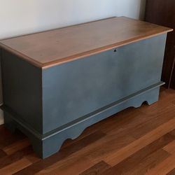 Refinished Vintage, Rustic, Cedar Hope Chest