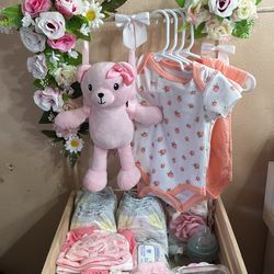 Baby shower basket