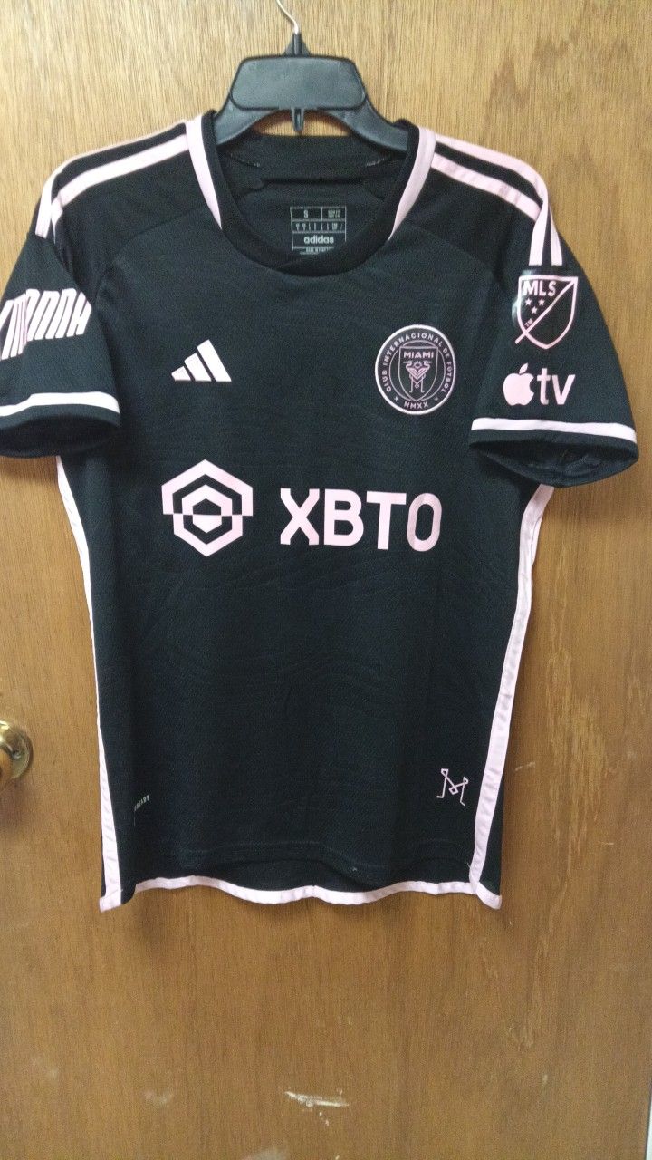 Inter Miami 2024 Adidas Away Jersey with Messi #10 Size Small (SLIM FIT)