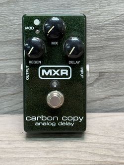 MXR M169 Carbon Copy Analog Delay Guitar Effects Pedal (A1D022503)